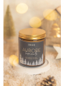 bougie de noël parfumée aurore boréale