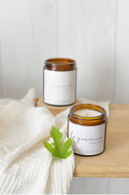 Bougie parfumée figue verte
