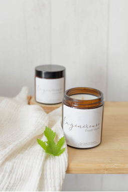 Bougie parfumée figue verte