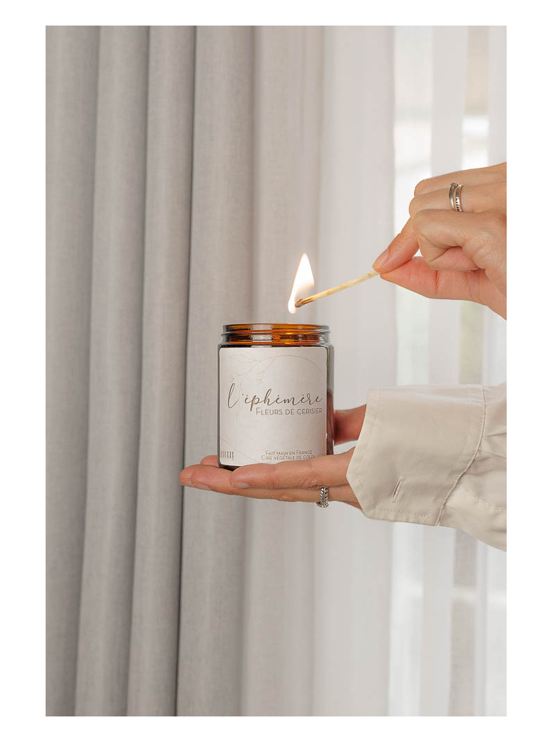 bougie fleur de cerisier