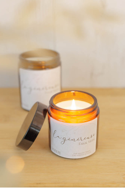 Bougie parfumée figue verte