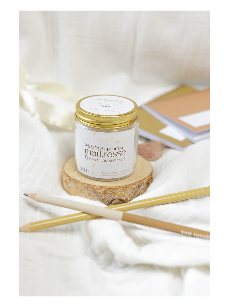 bougie cadeau maitresse