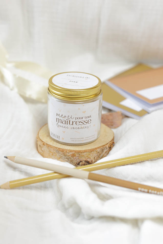 bougie cadeau maitresse