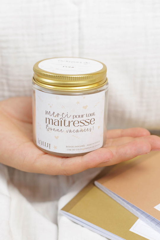 bougie cadeau maitresse
