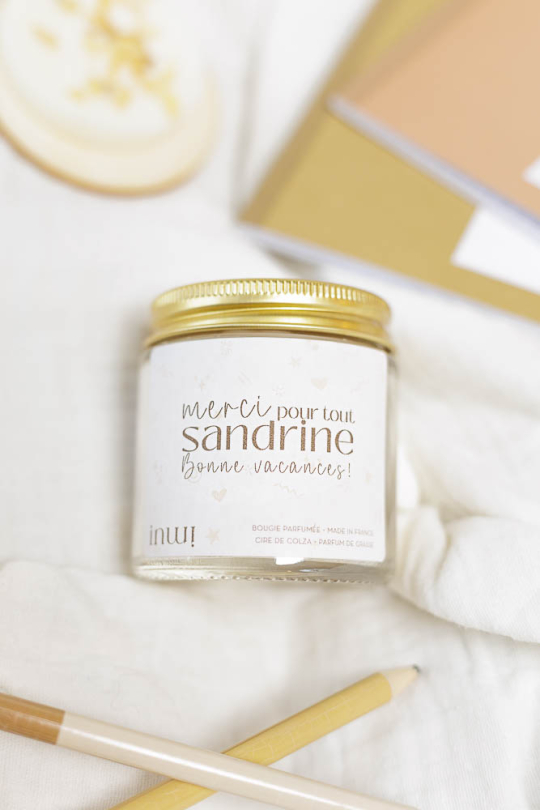 bougie cadeau maitresse