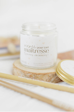 bougie cadeau maitresse