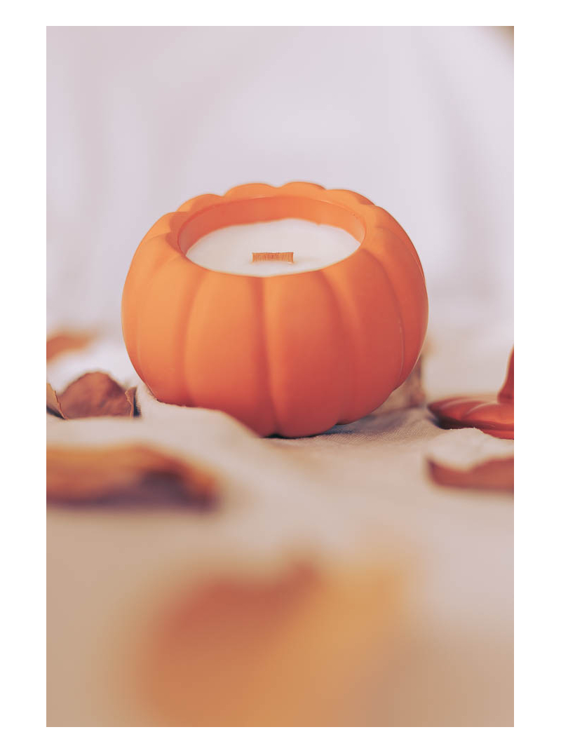 Bougie artisanale automne chai latte