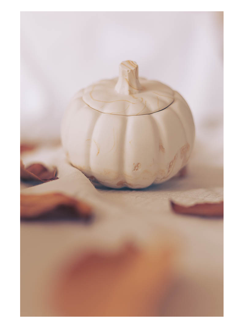 Bougie artisanale automne épices d'automne