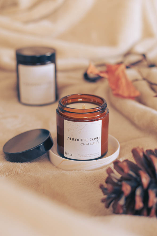 bougie parfumée chai latte bougie parfumée chai latte