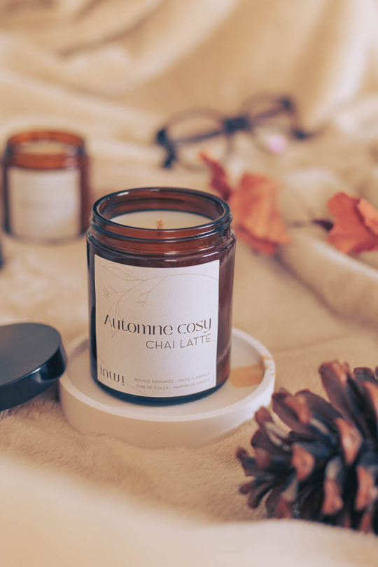 bougie parfumée chai latte bougie parfumée chai latte