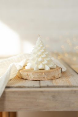 Bougie décorative sapin...