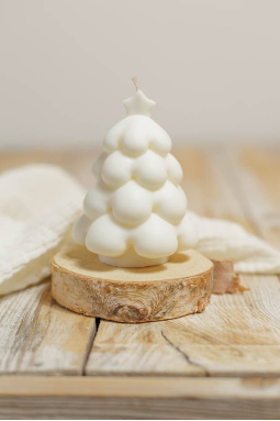 Bougie décorative sapin...