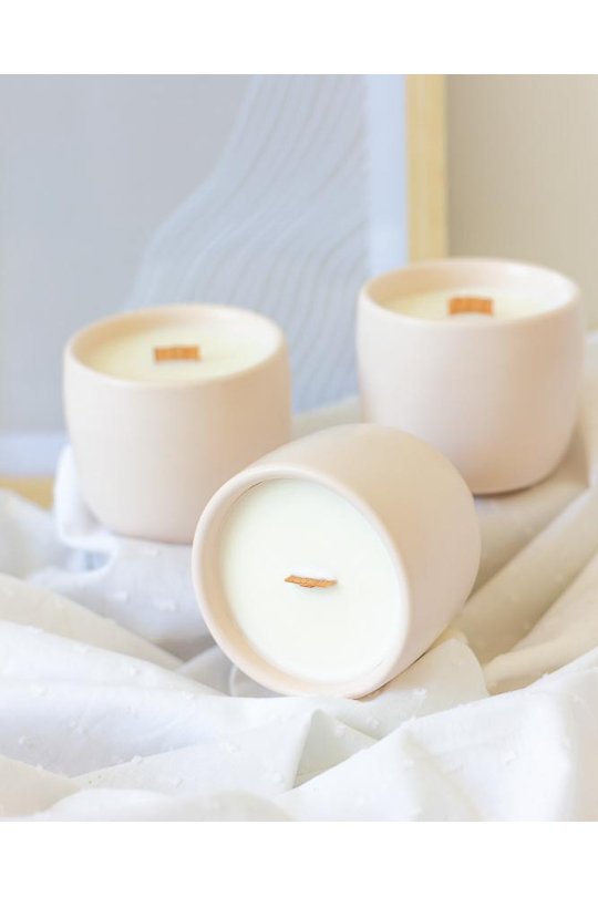 bougie artisanale parfumée fleur de cerisier