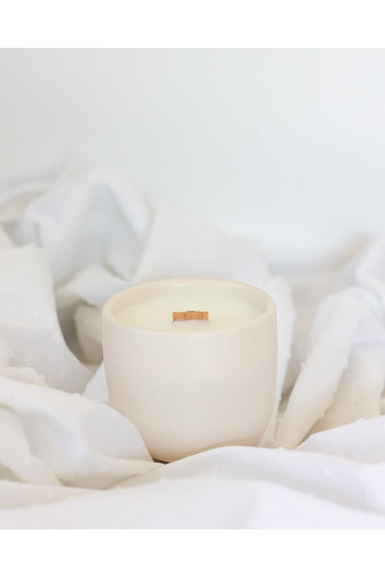 Bougie artisanale francaise Monoï