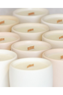 Bougie artisanale francaise Monoï