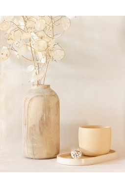 Bougie artisanale parfumée fleur d'oranger