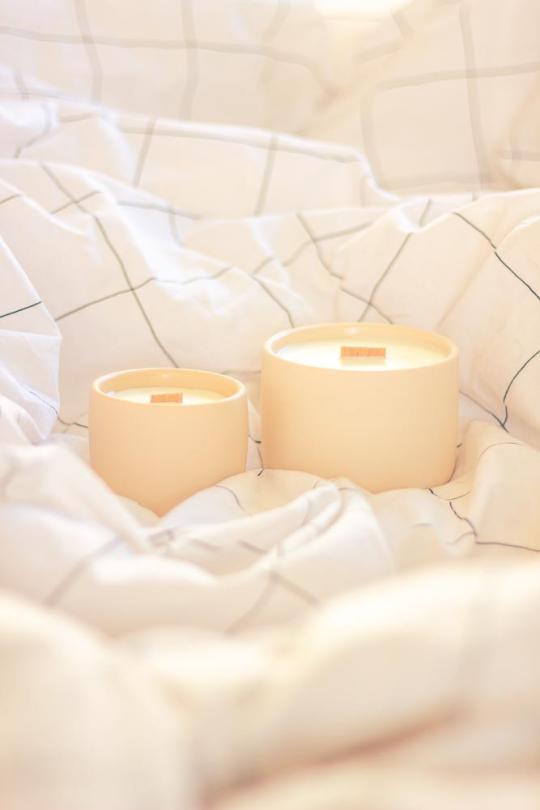 Bougie artisanale fleur d'oranger