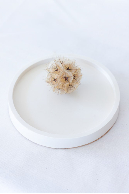 Plateau déco fait main intérieur épuré