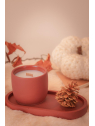 Bougie artisanale automne café