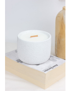 Handmade candle: wooden wick - 100% handmade in France | Inwi